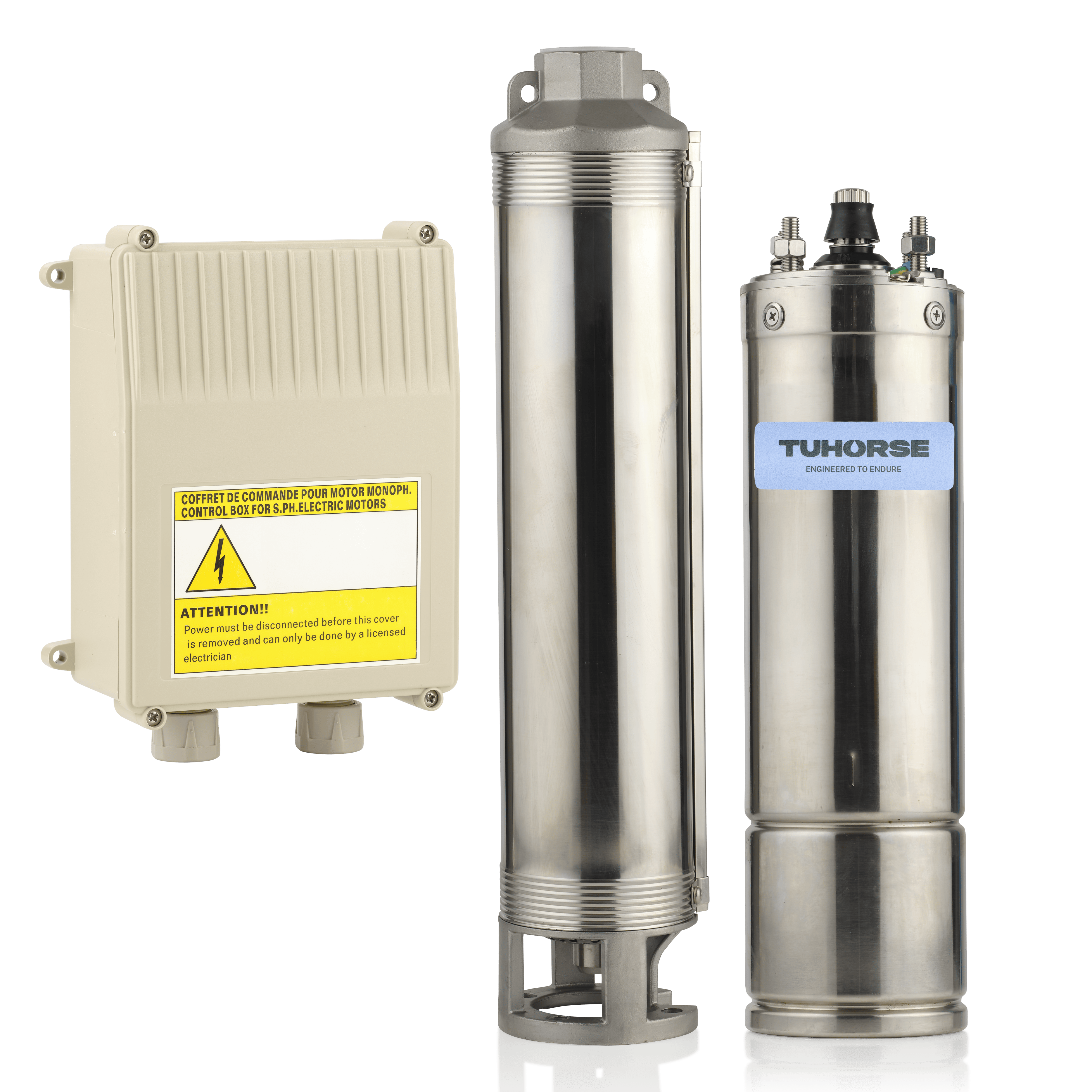 4" 0.5HP/240V S-08 Submersible Bore Pump Package
