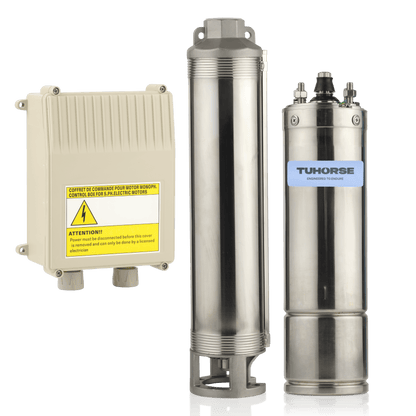 4" 0.5HP/240V S-08 Submersible Bore Pump Package